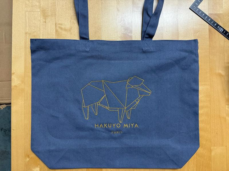 Origami Sheep Tote Bag