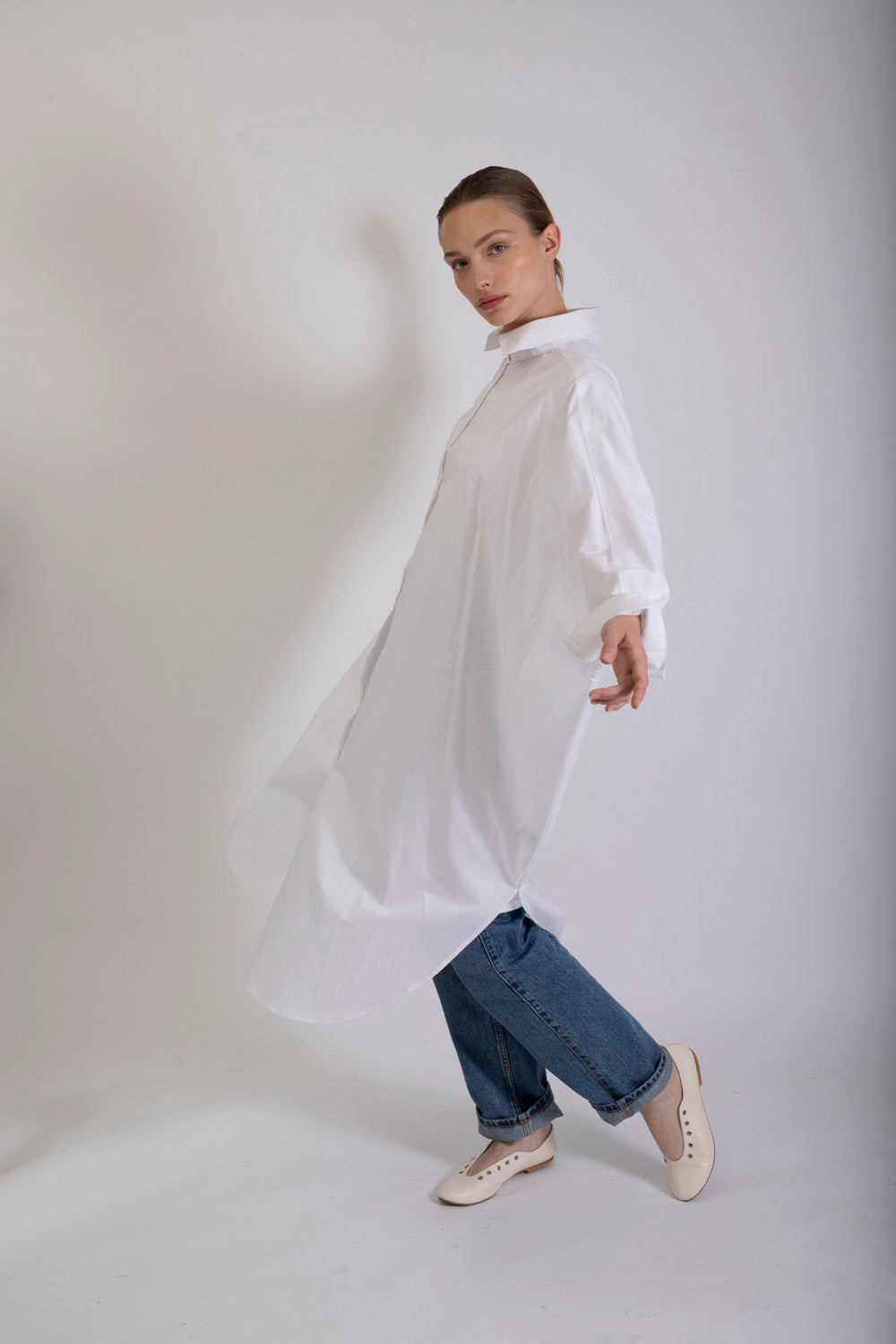 Kimono Shirt White