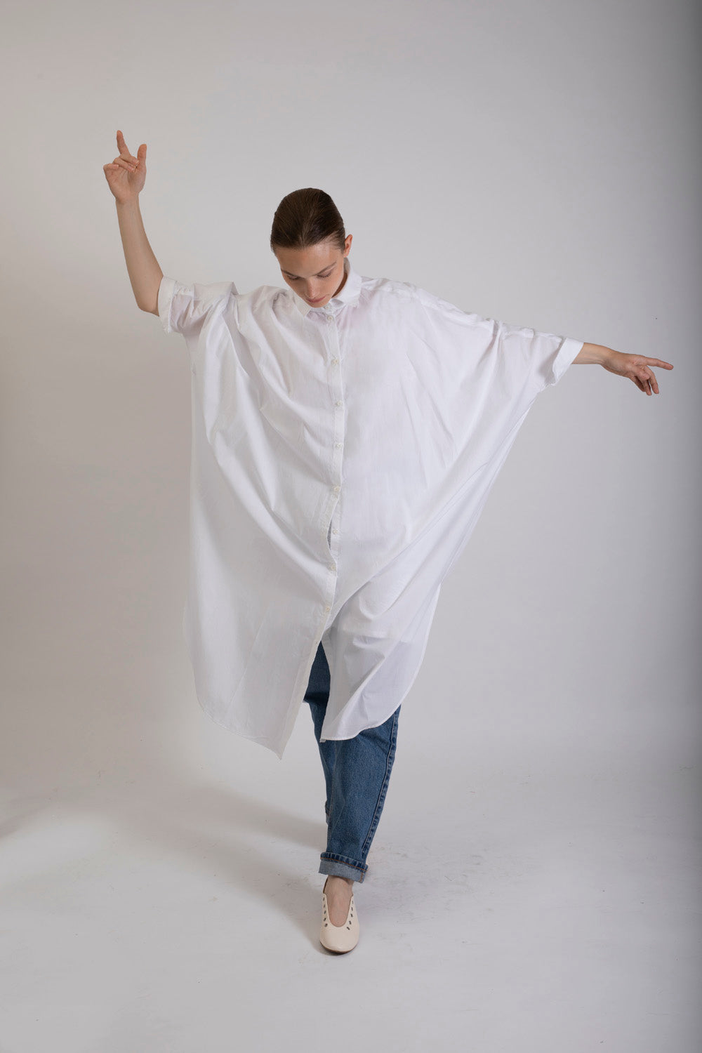 Kimono Shirt White