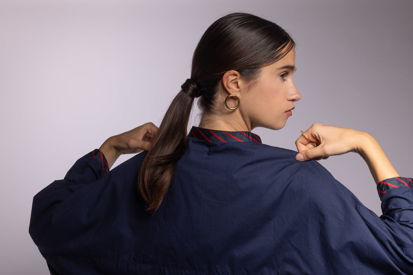 Short Kimono Tie Shirt