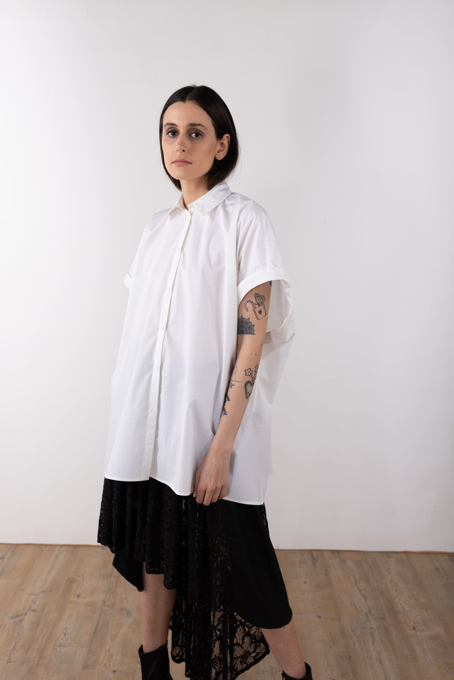 Long Shoulder Drop Shirt