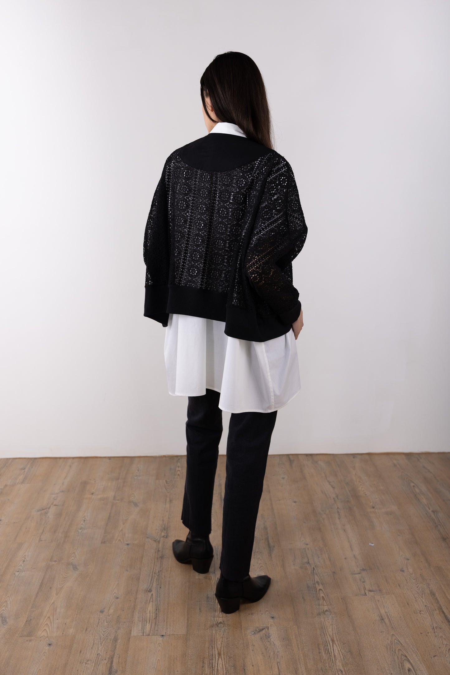 Lace Short Kimono Jacket