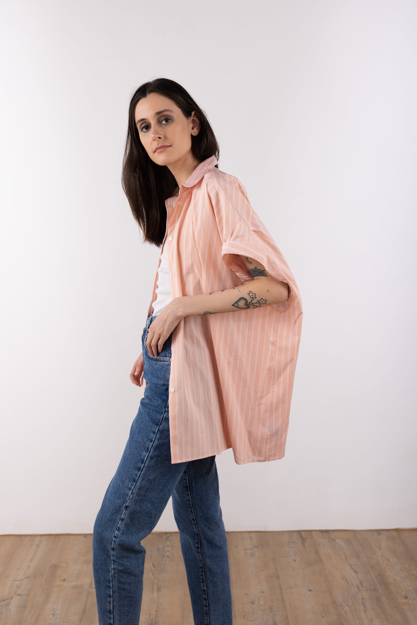 Long Shoulder Drop Shirt