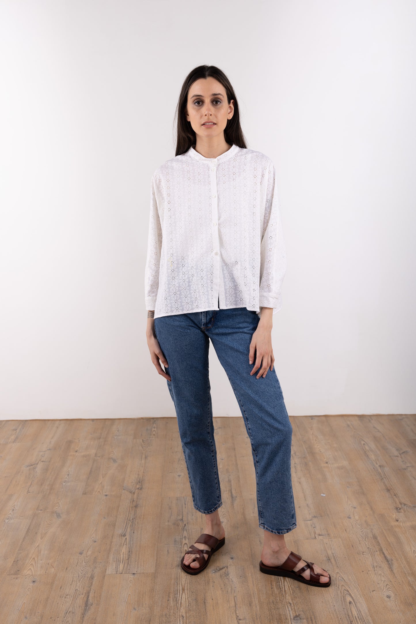 Lace Short Kimono Shirt