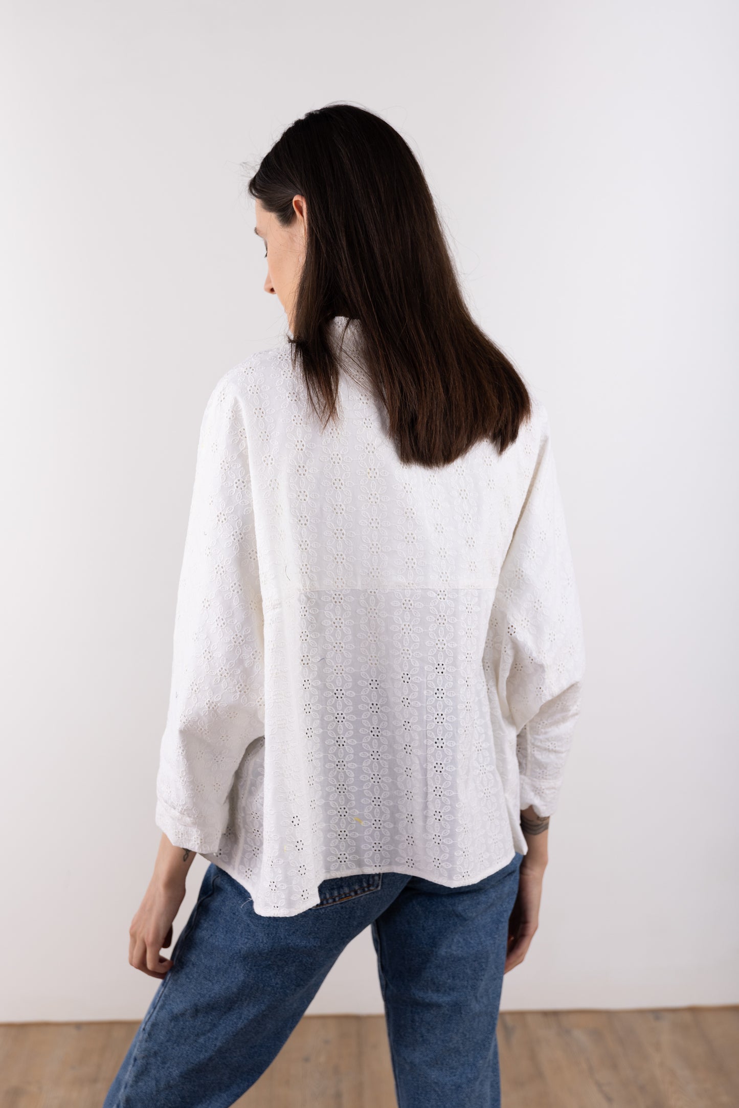 Lace Short Kimono Shirt