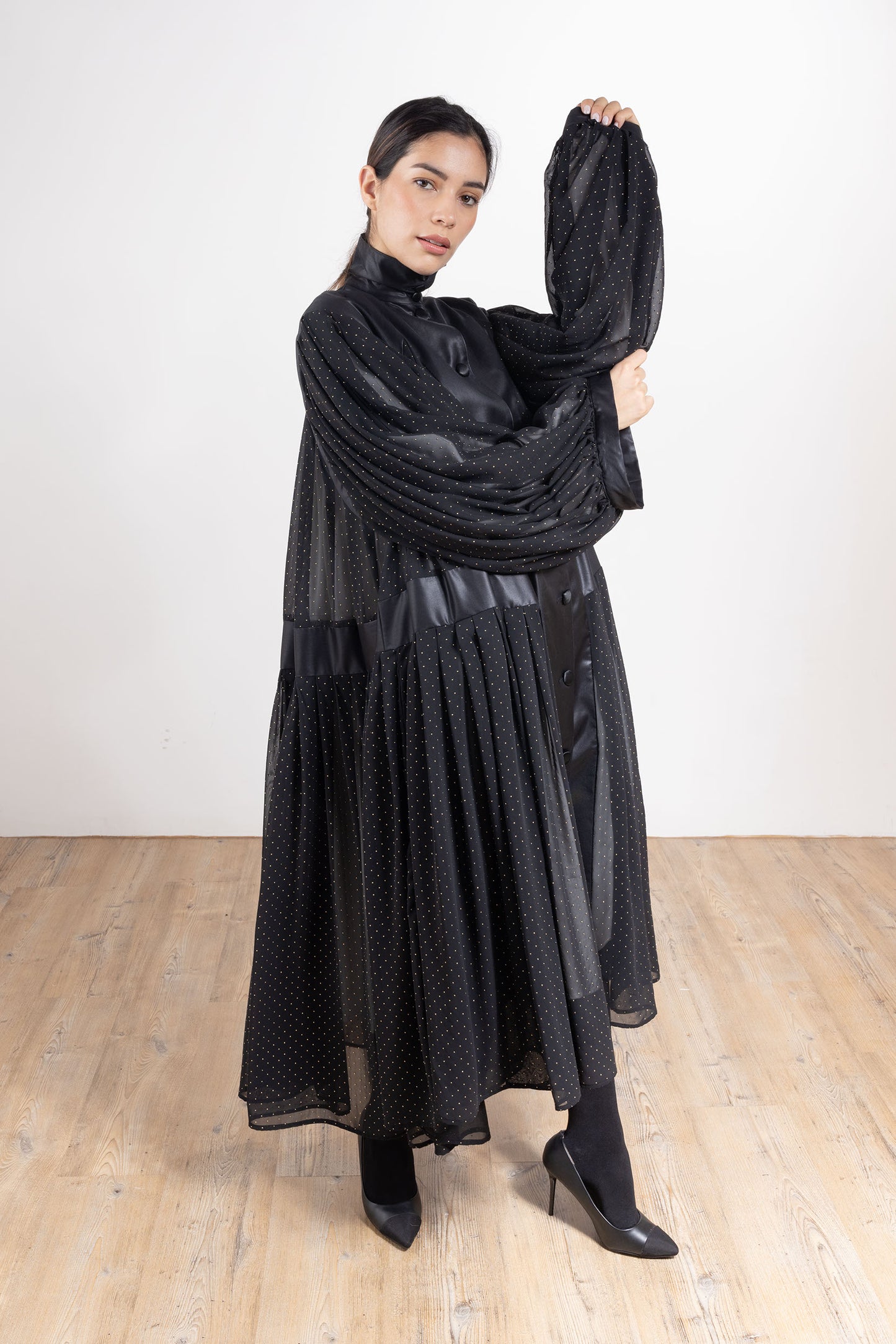 Pleated Dress (one of a kind)