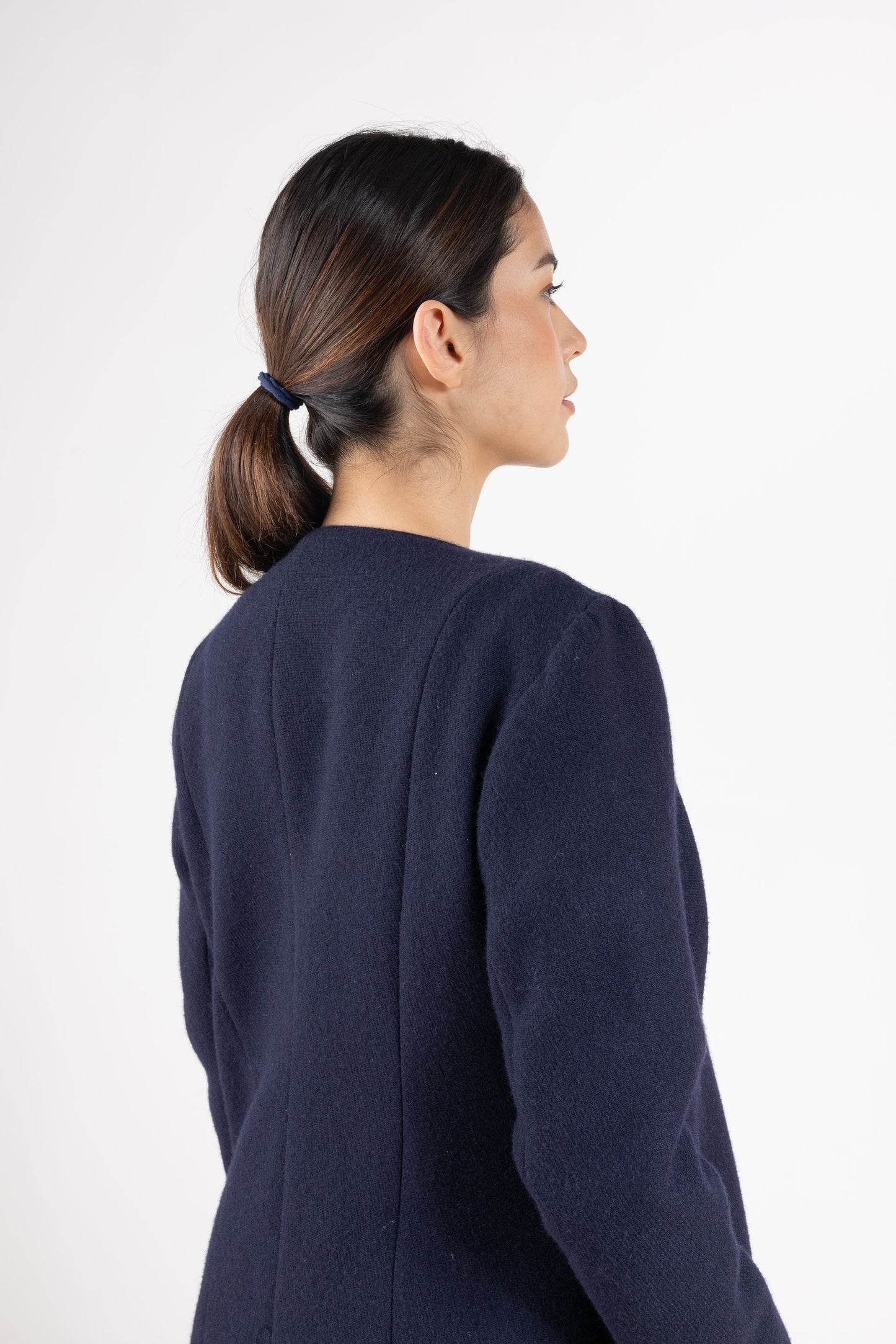 Round Collar Coat