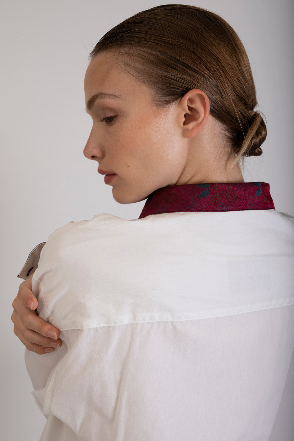 Chemise à manche longue - cravate recyclée