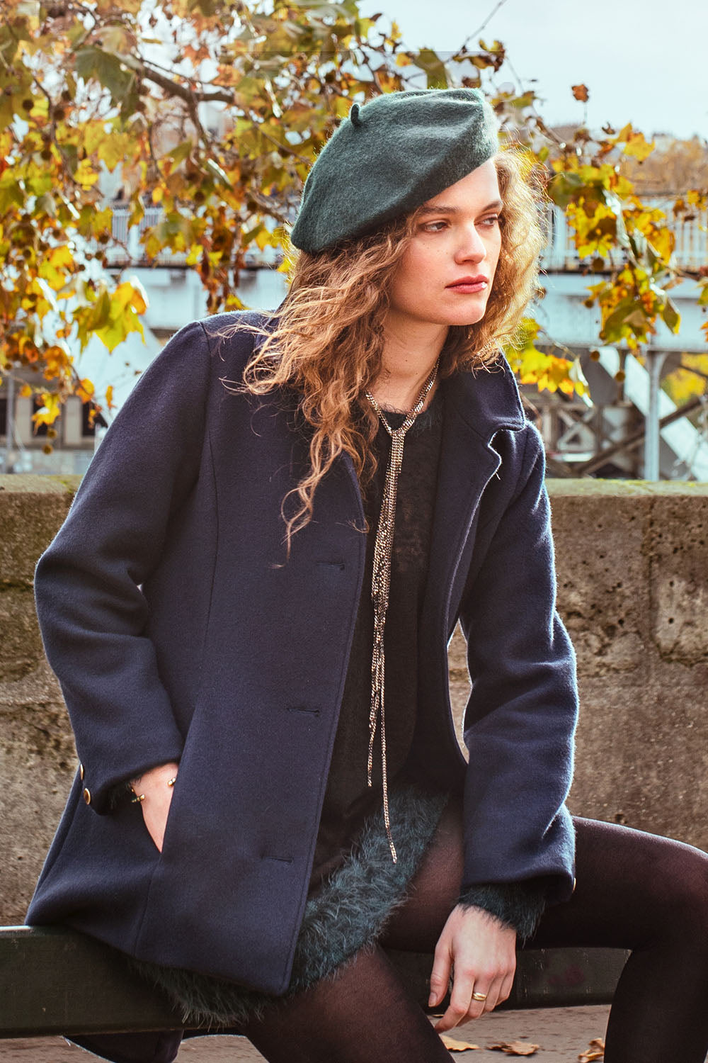 Manteau mi-long