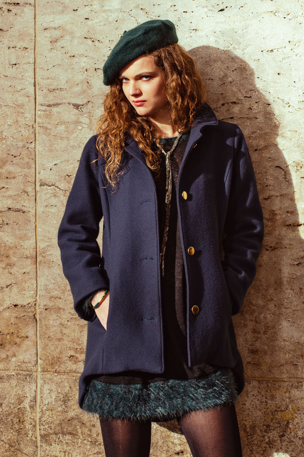 Manteau mi-long