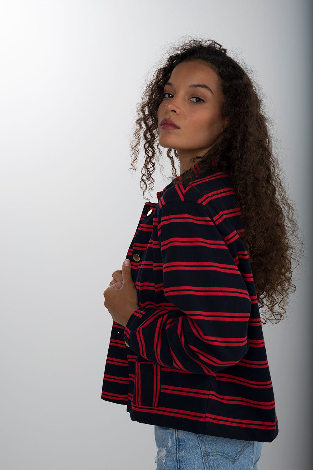 Red Border Jacket(short)