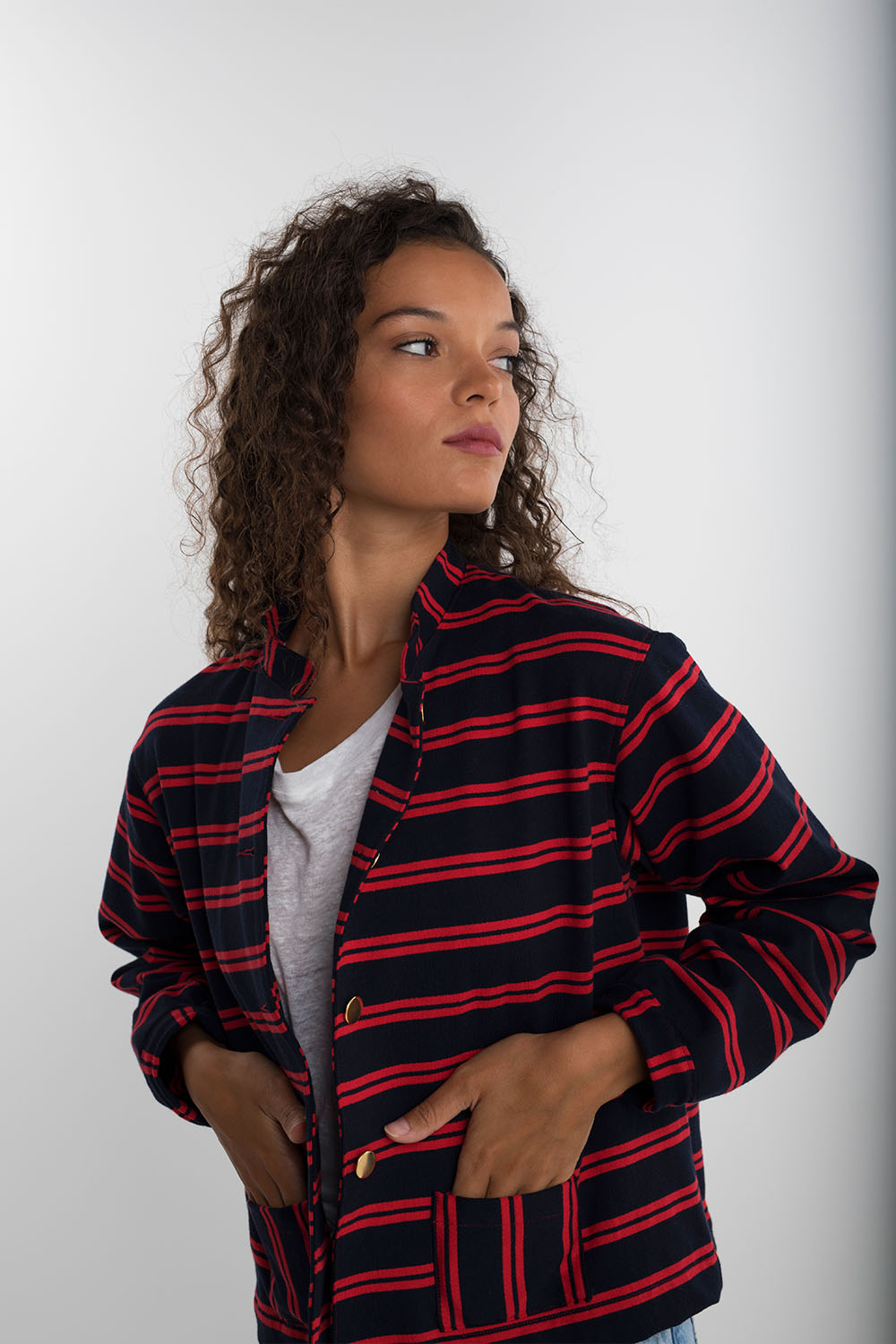 Red Border Jacket(short)