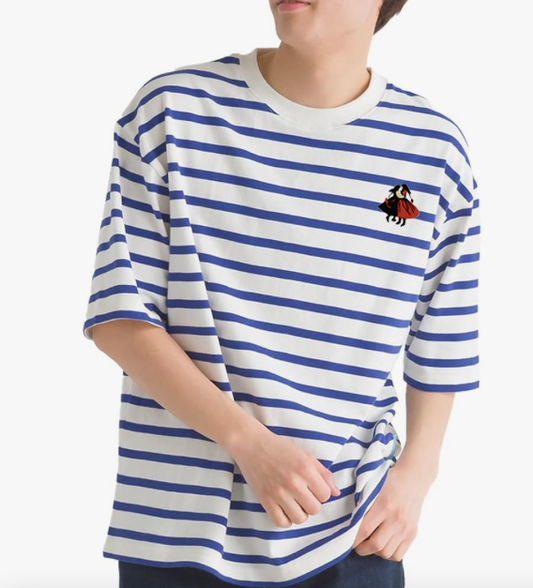 Men's Border T-shirt (Dancing Girls)