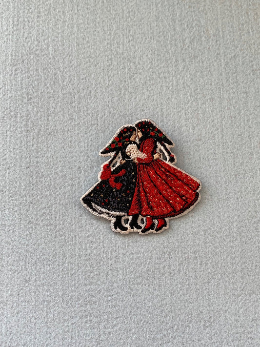10th Anniversary Embroidered Brooch