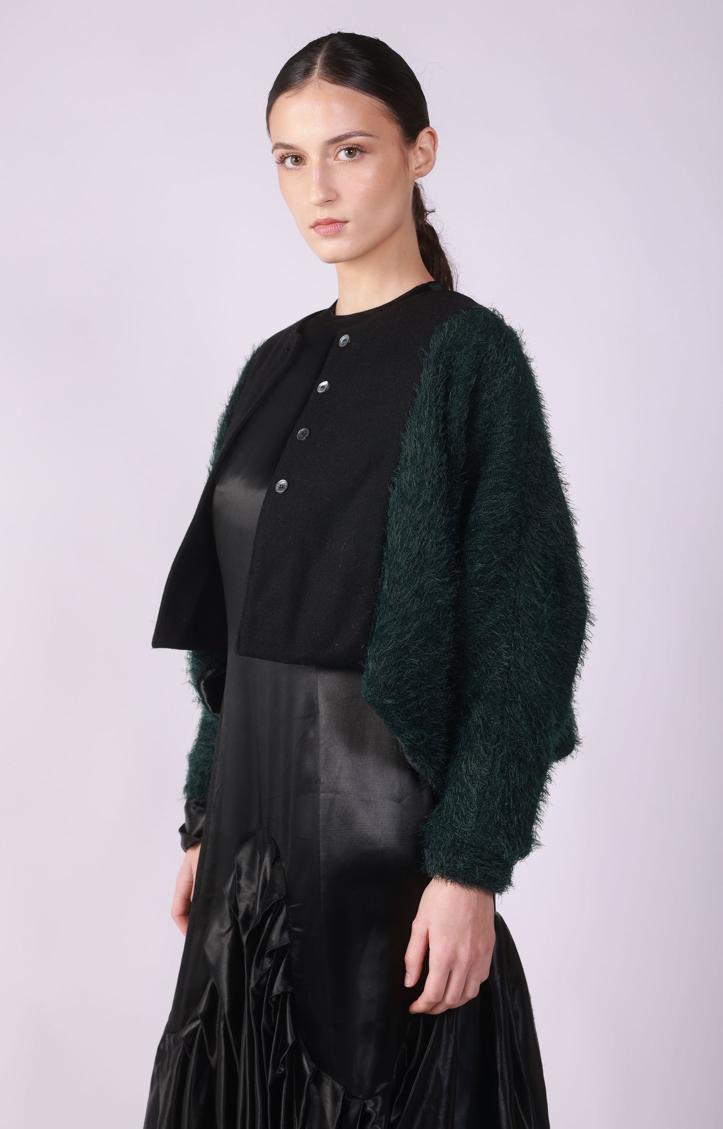 Short Jacket (Green Black )